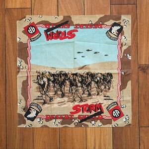 Desert Storm Vintage Military Bandana (OS)